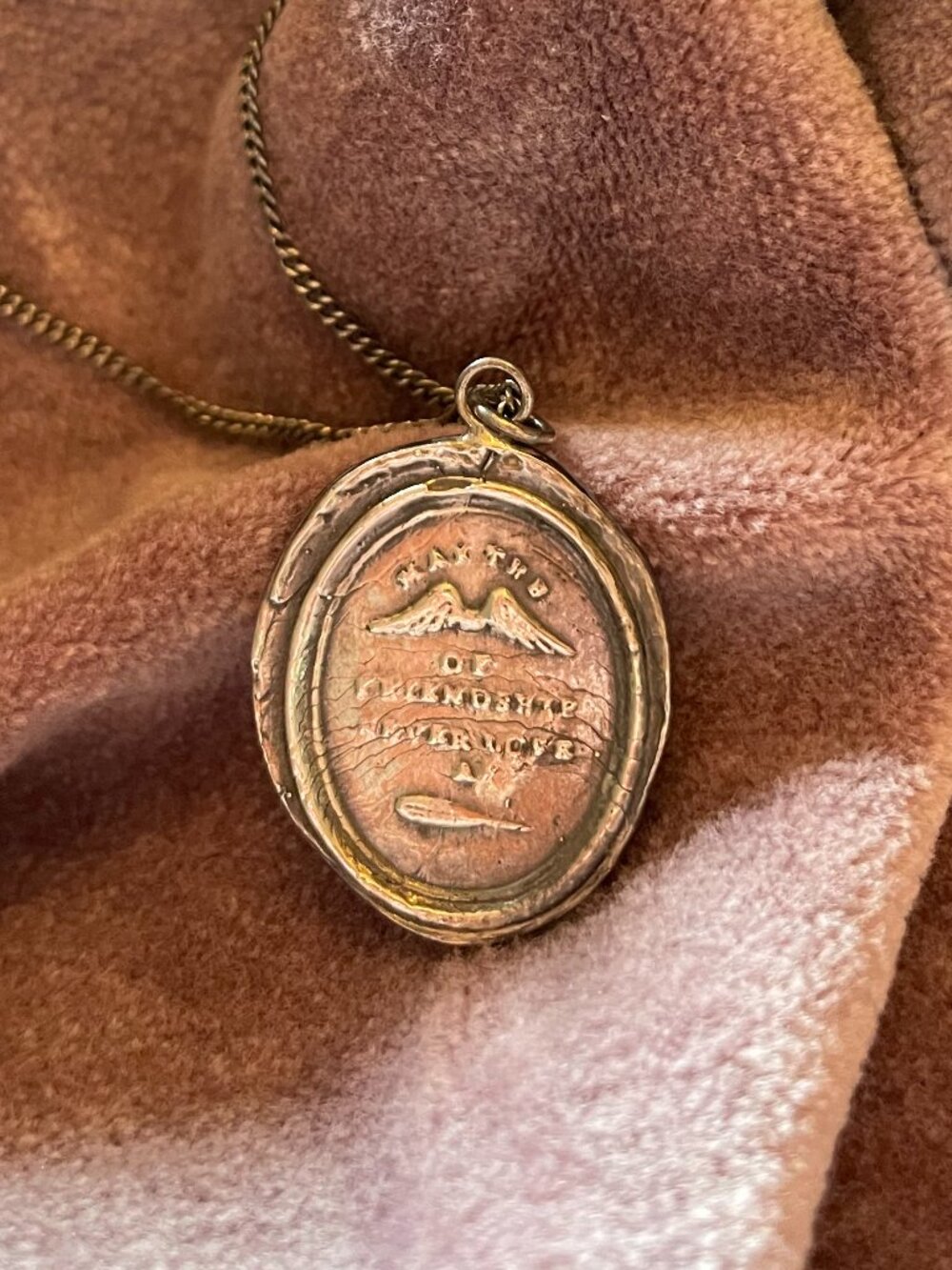 Pyrrha Wings of Friendship Pendant Necklace - NO LONGER IN PRODUCTION